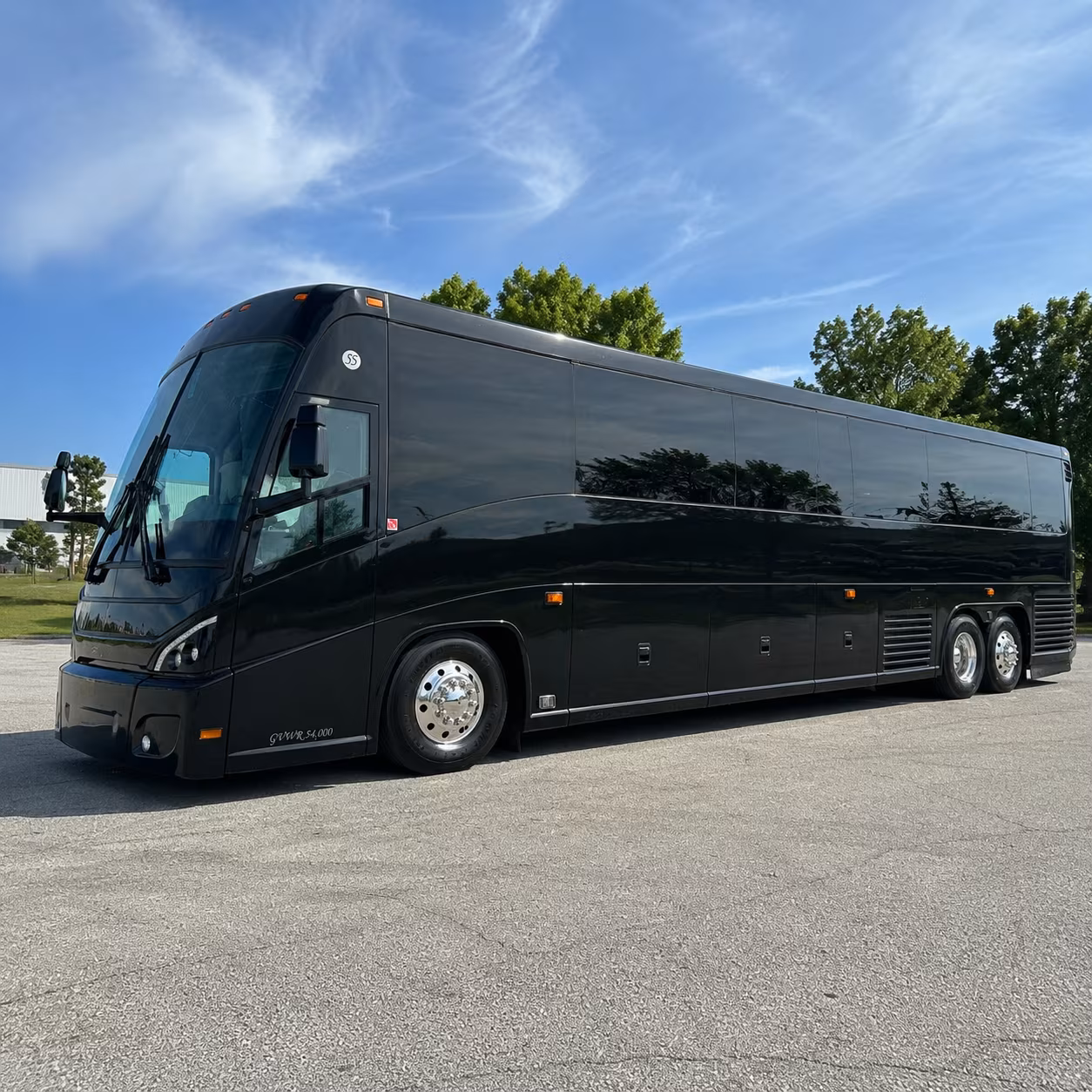 longmont 47 passenger charter bus