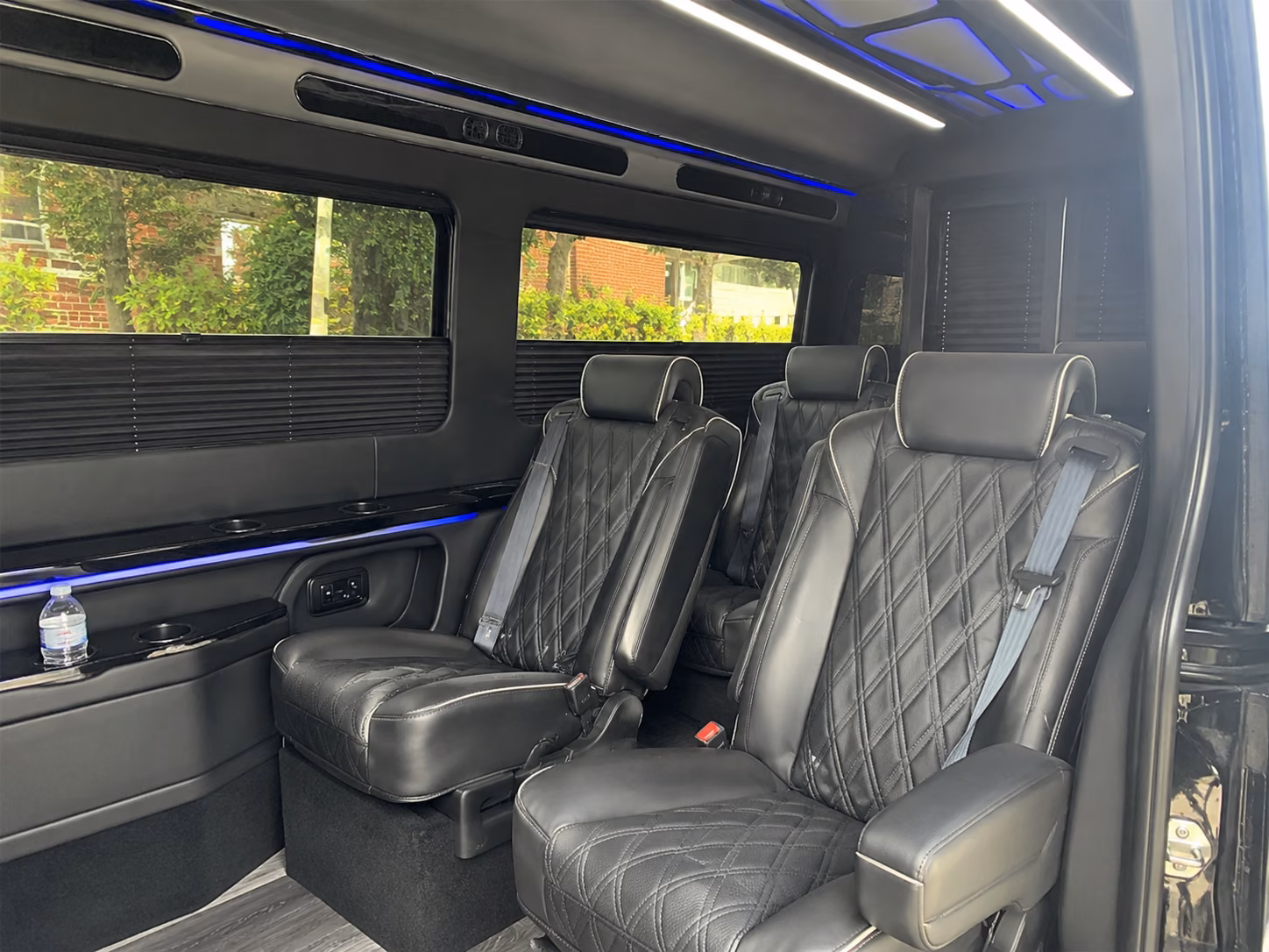 longmont sprinter van with driver interior